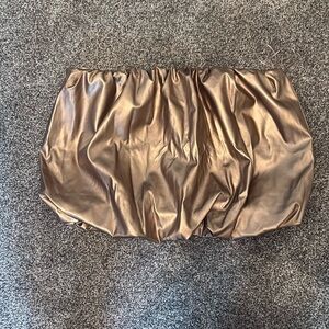 Metallic Bronze Women's Top